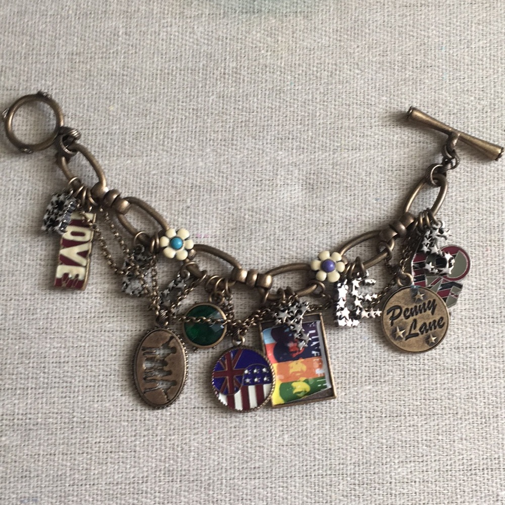 🍀 Lucky Brand 🍀 Beatles Charm Bracelet